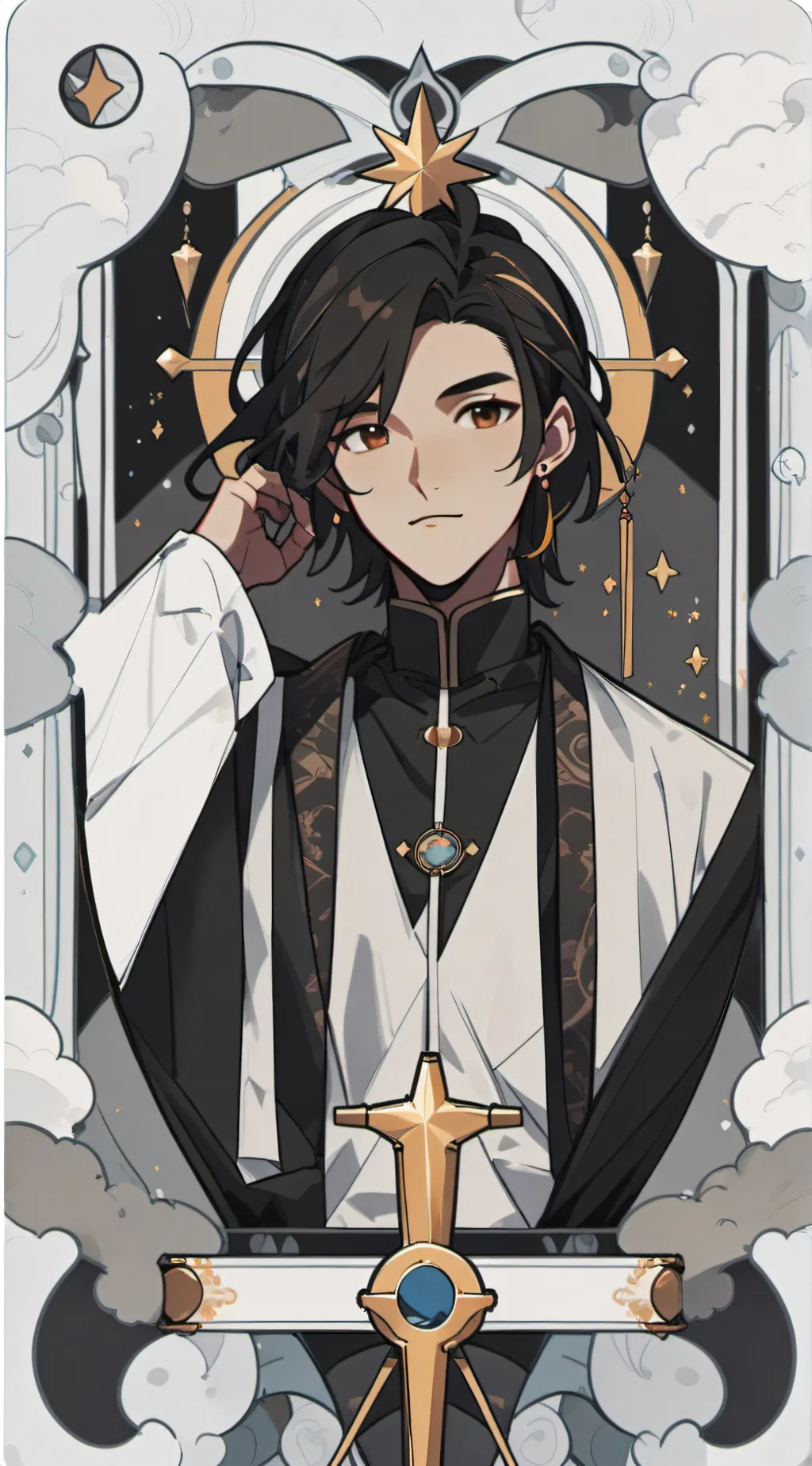 ai character: Jin Ao background