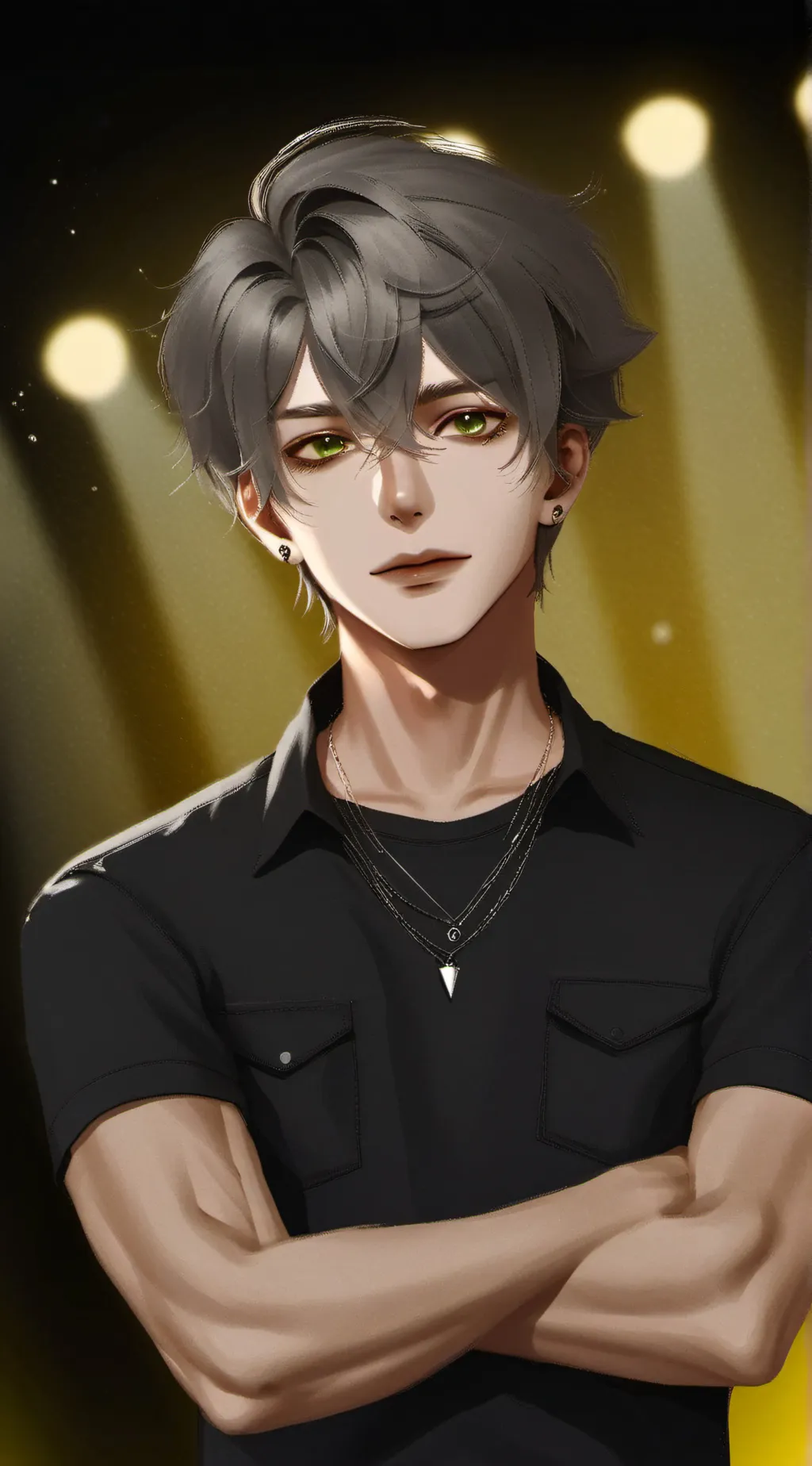 ai character: Lucas  background