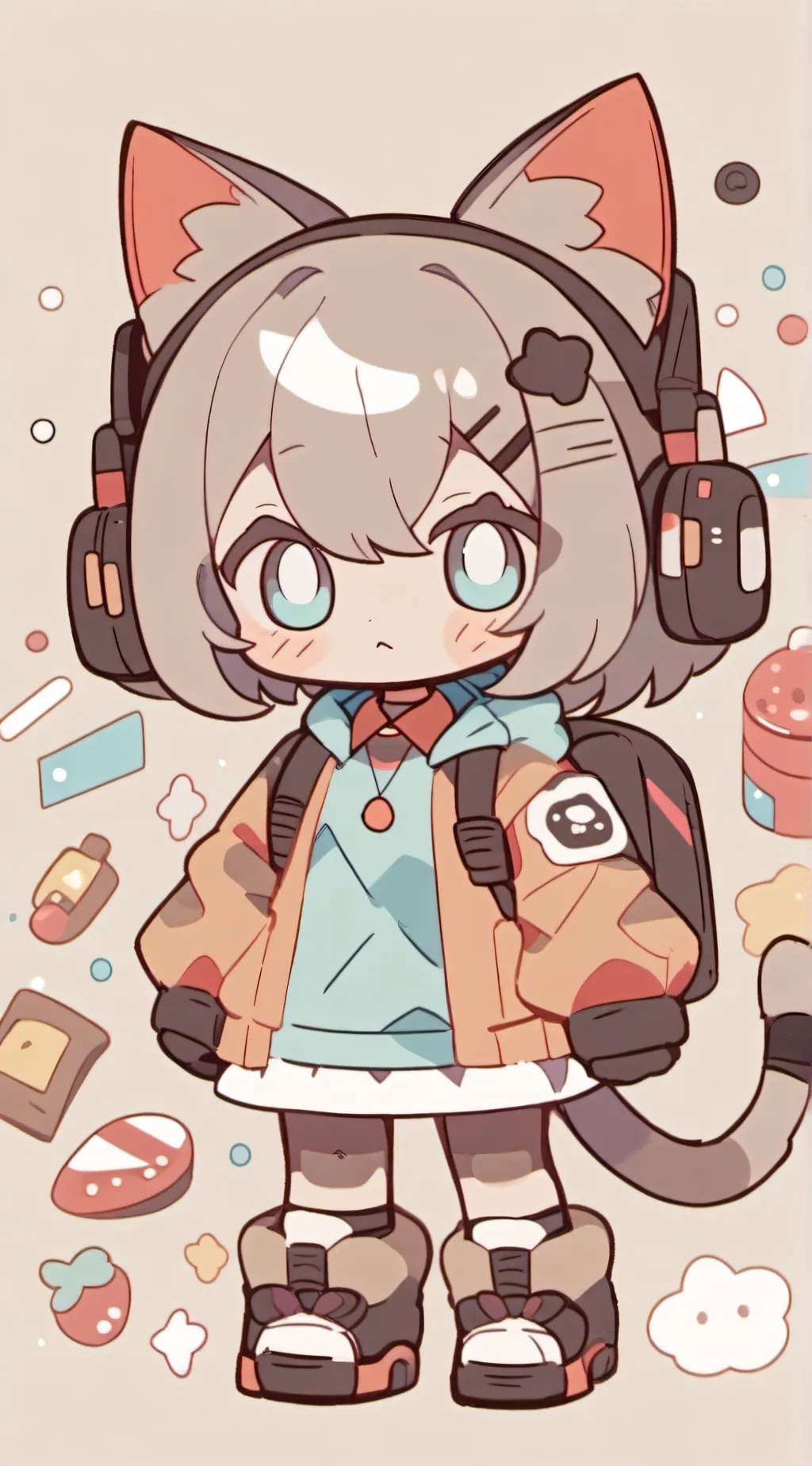 ai character: something... background