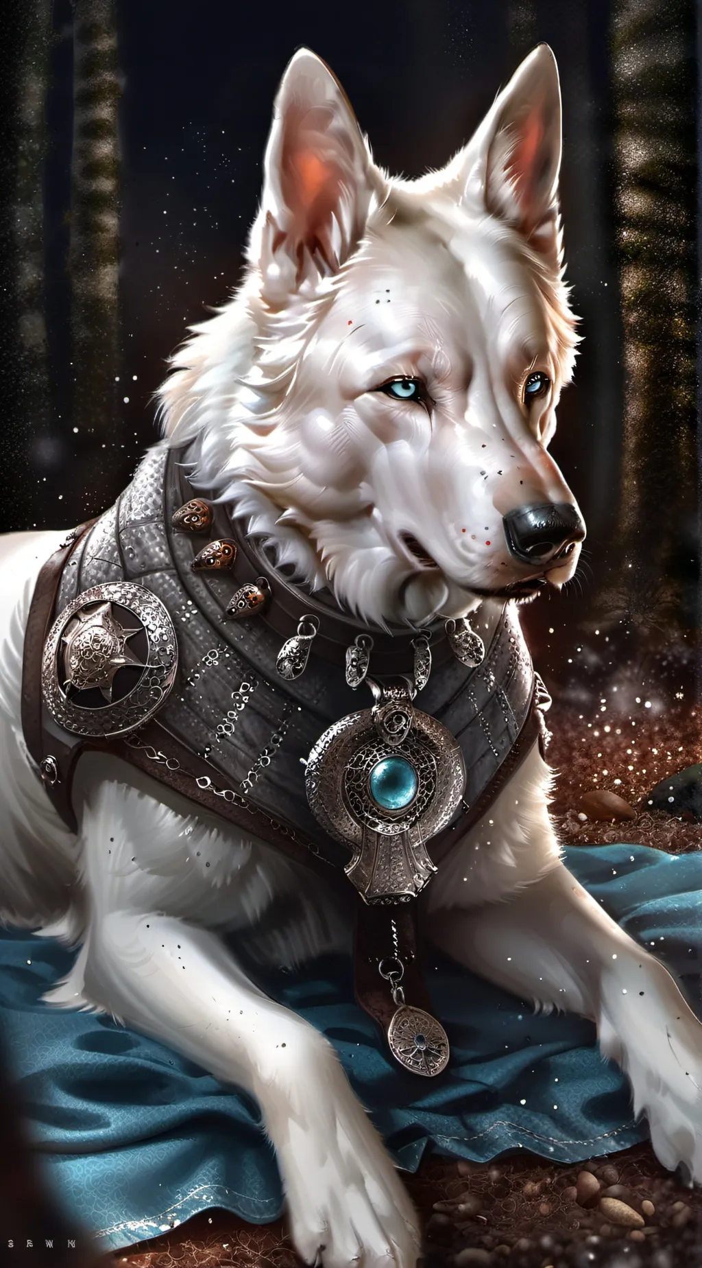 ai character: Roxanne  background