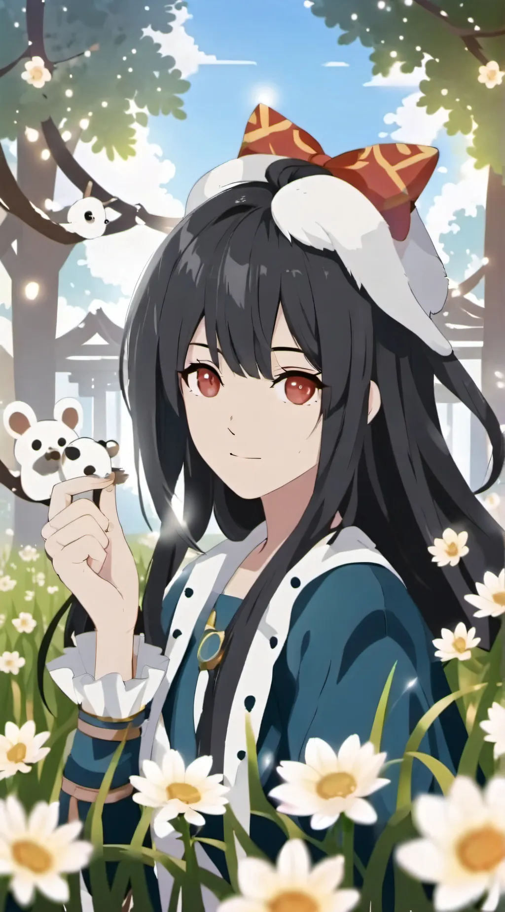 ai character: Lily  background