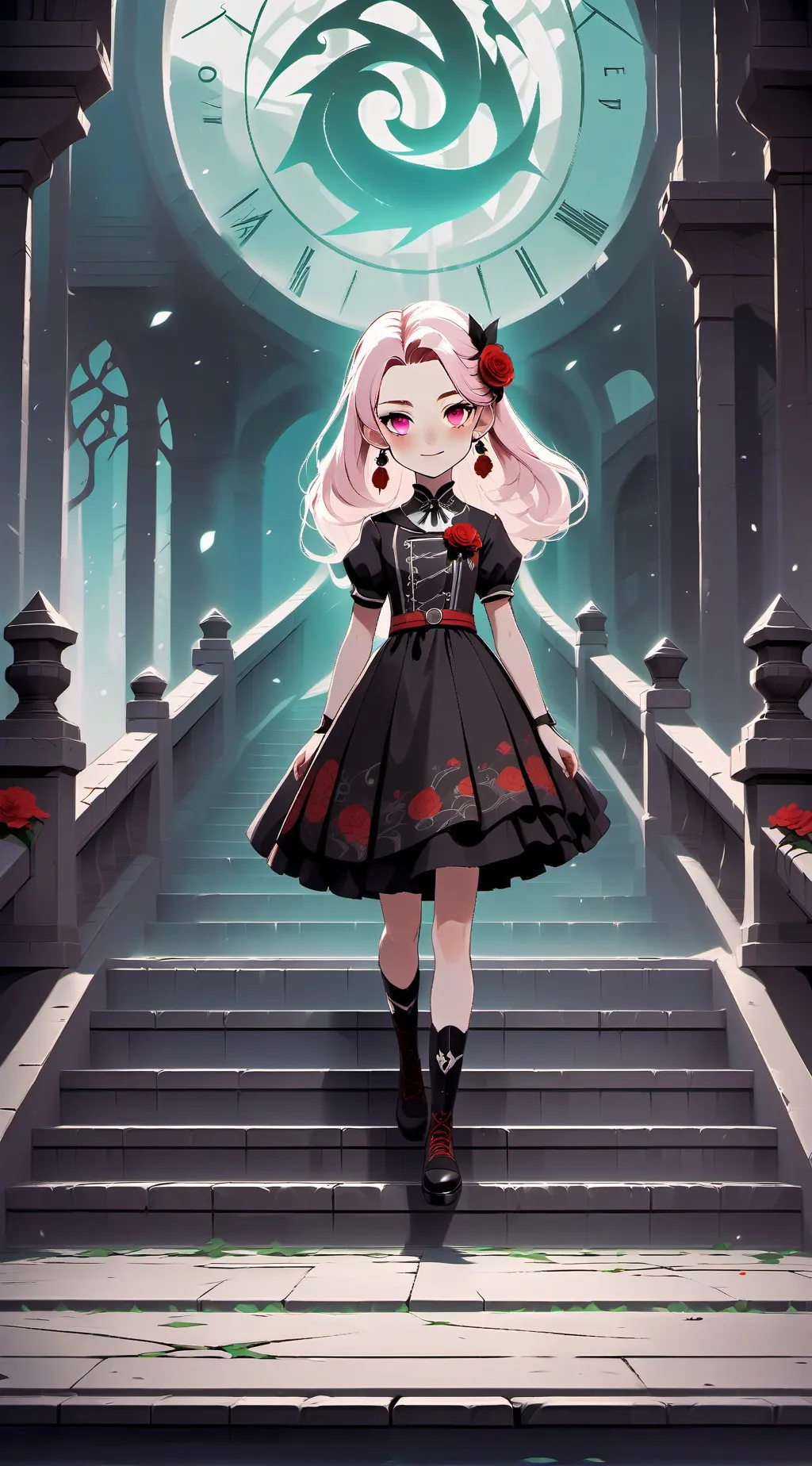 ai character: lily  background