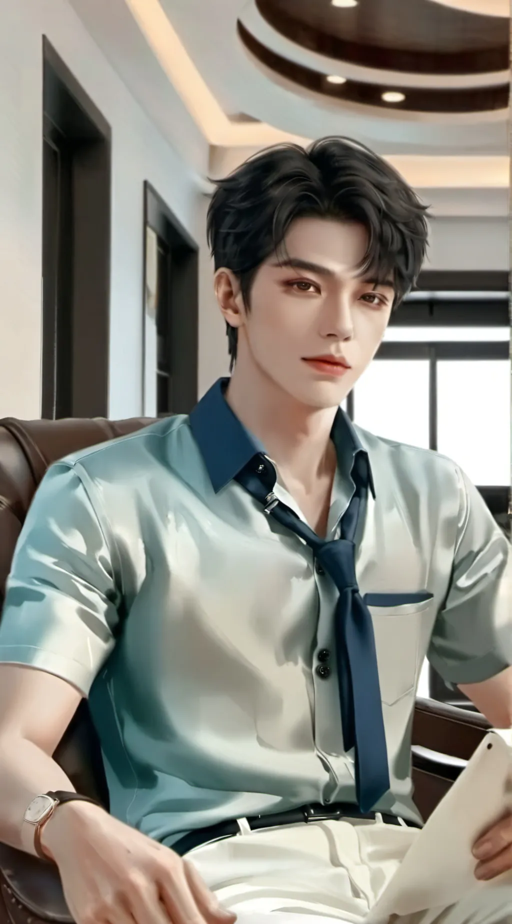 ai character: Solo background