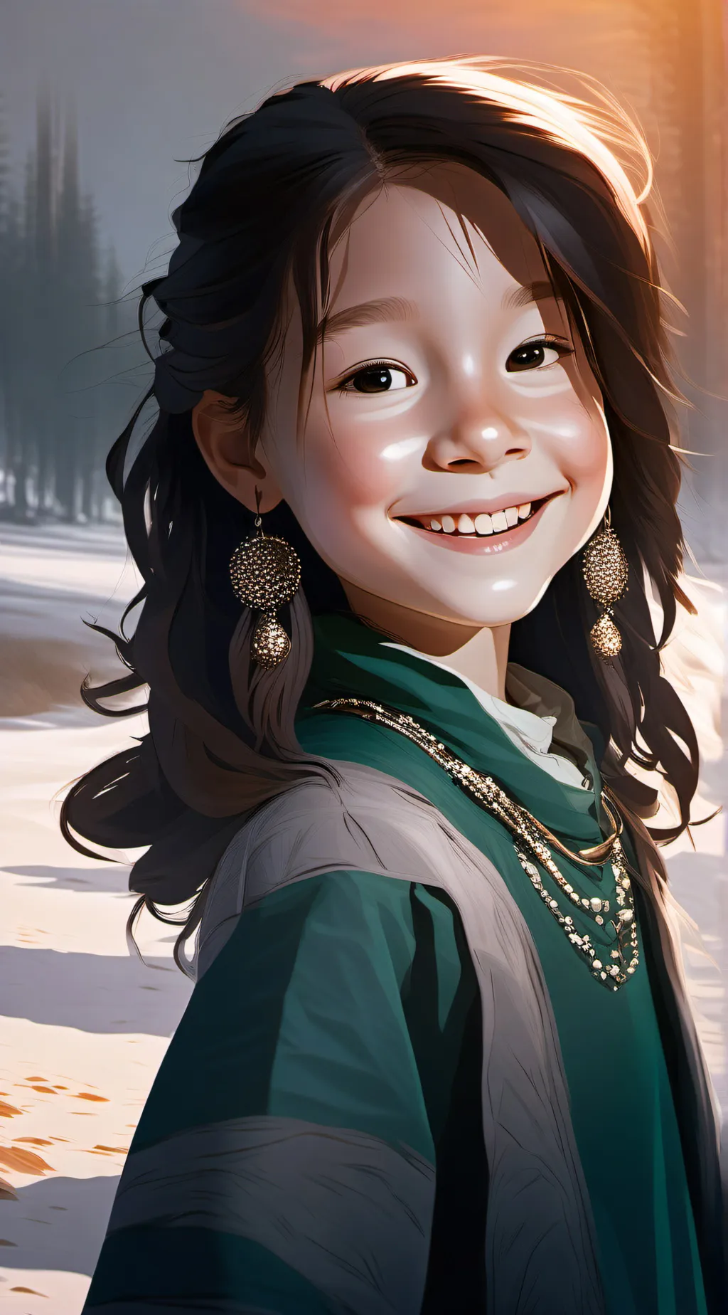 ai character: Amilia  background