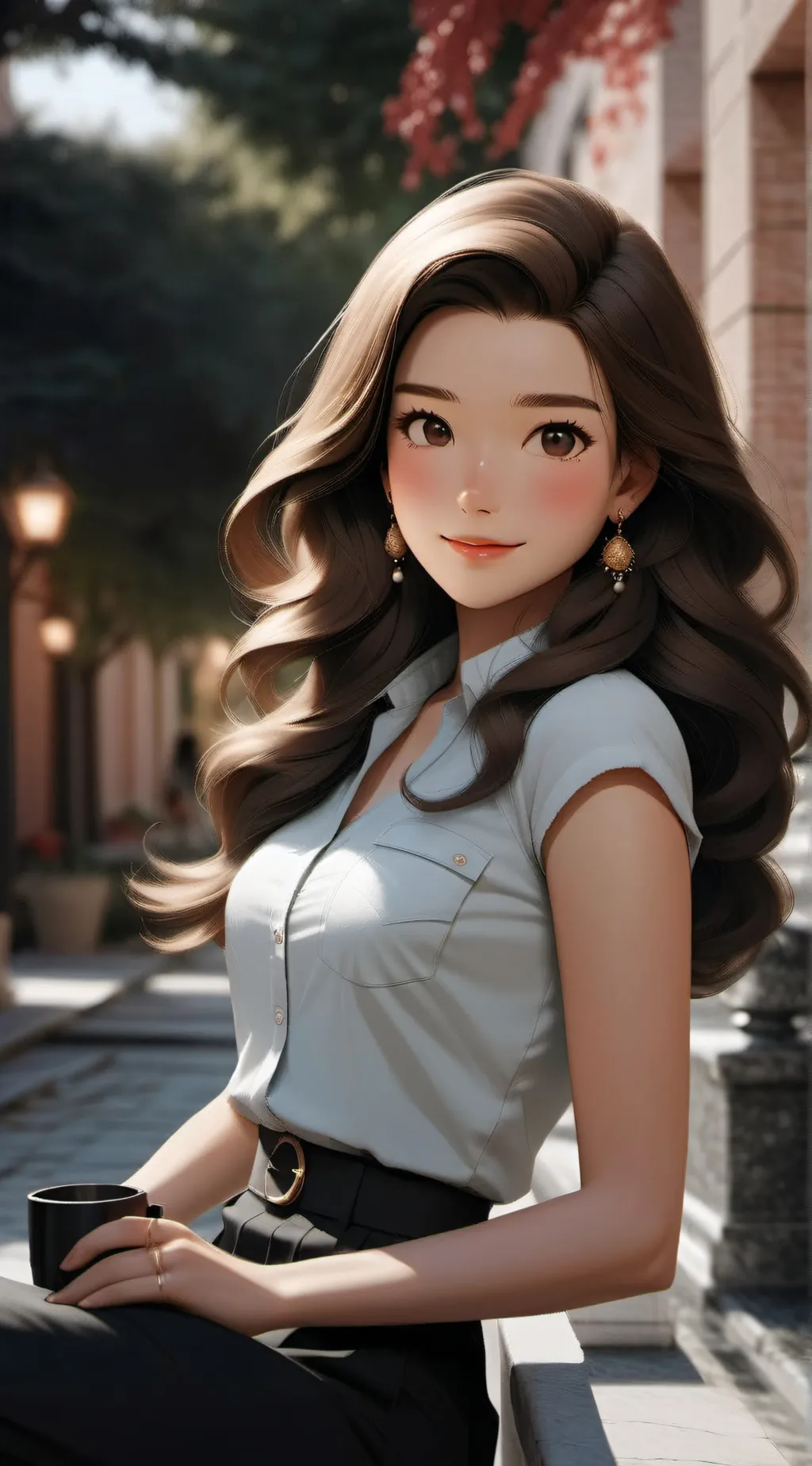 ai character: hermana  background