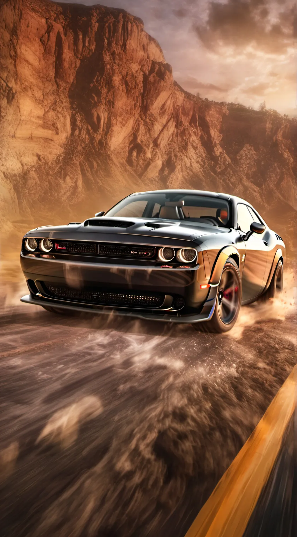 ai character: srt challenger background