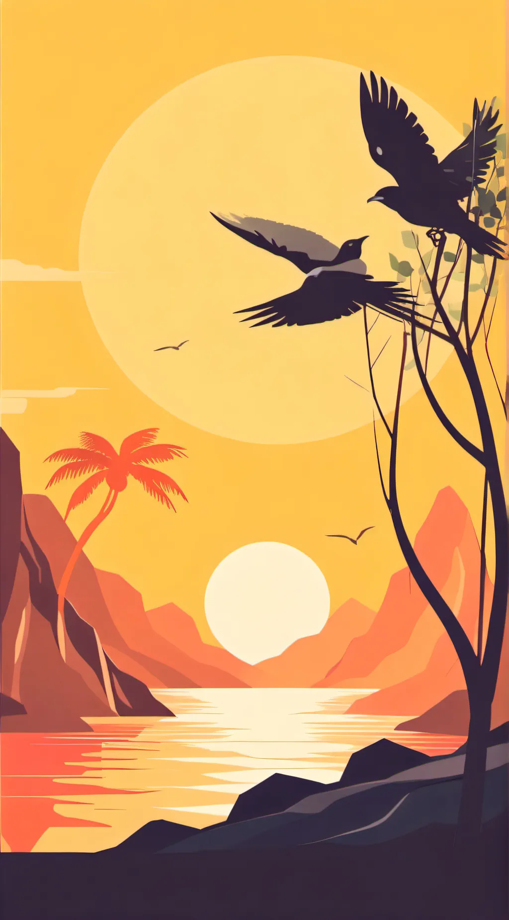 ai character: mha beach day background