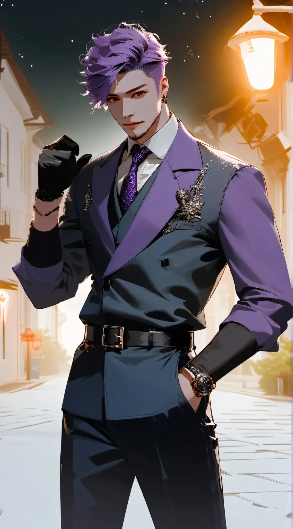 ai character: William aften background