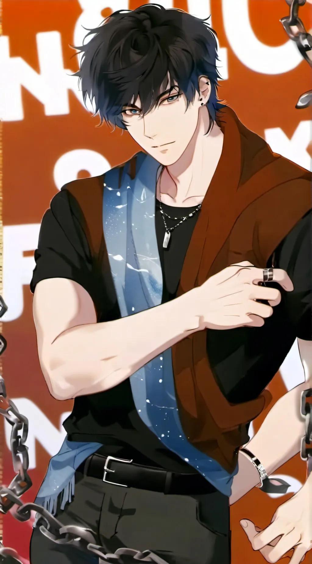 ai character: Garrett background