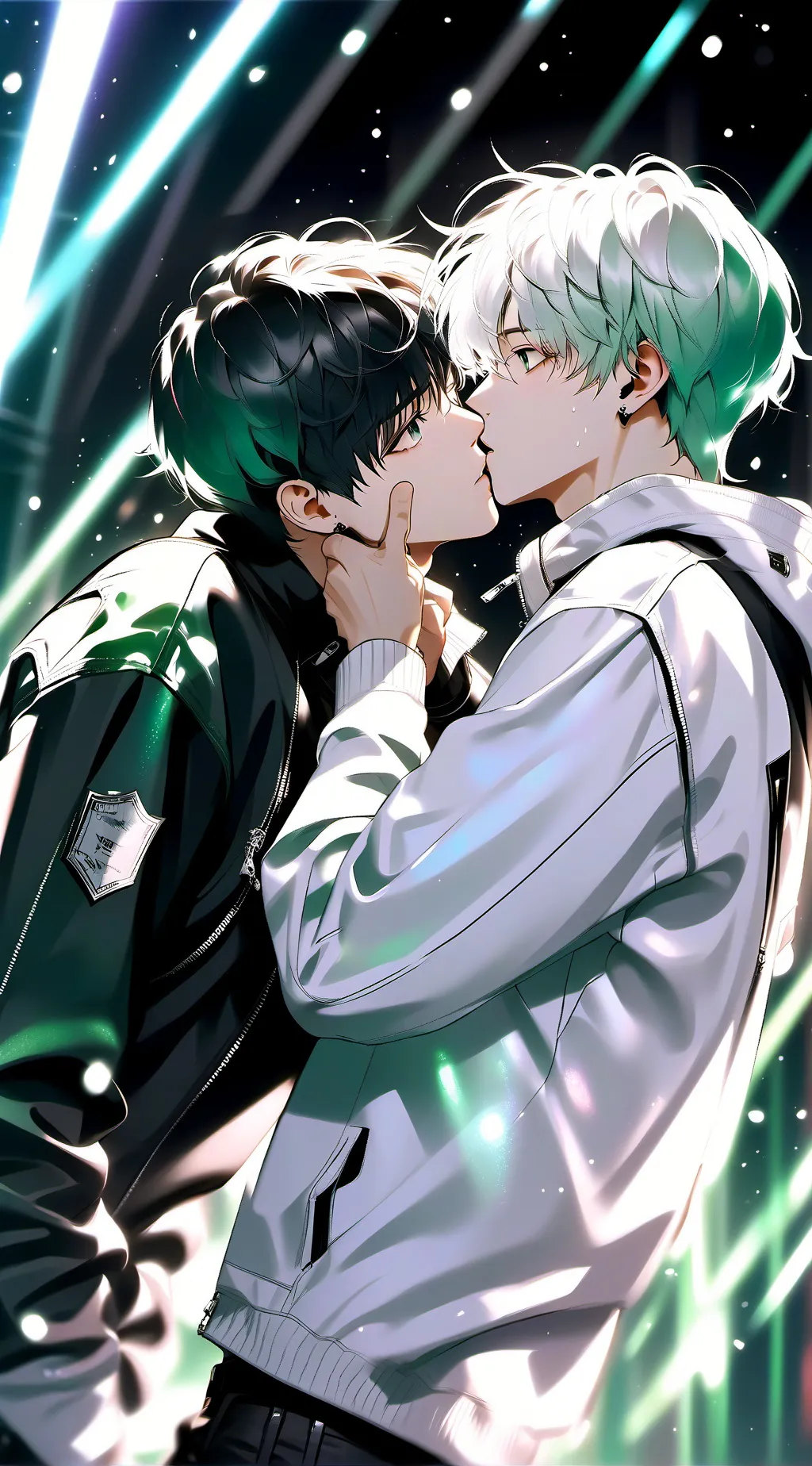 ai character: Taehyung and Jimin background