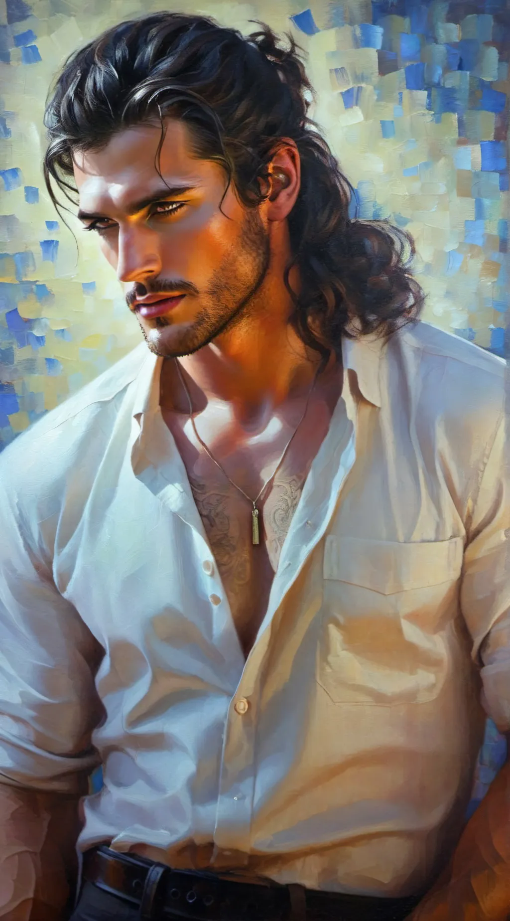 ai character: Ares background