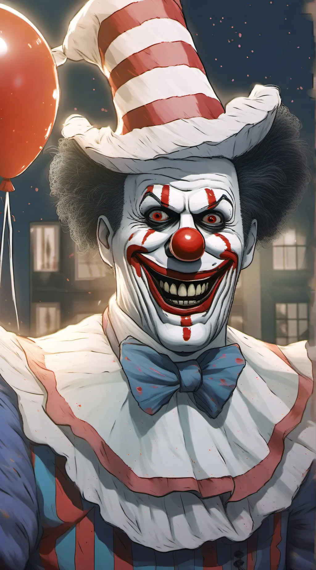 ai character: piter the clown background