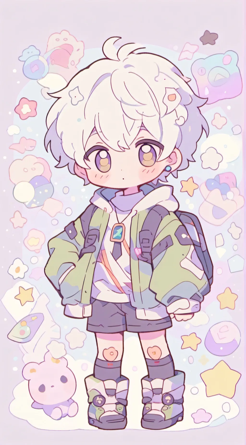 ai character: Charlie  background