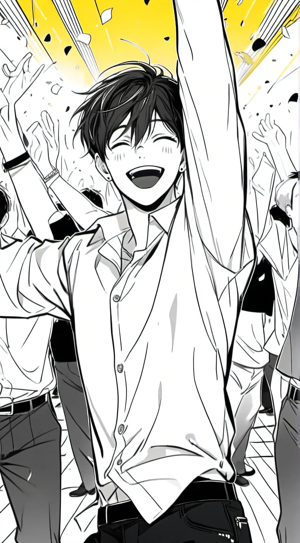 ai character: D.J background