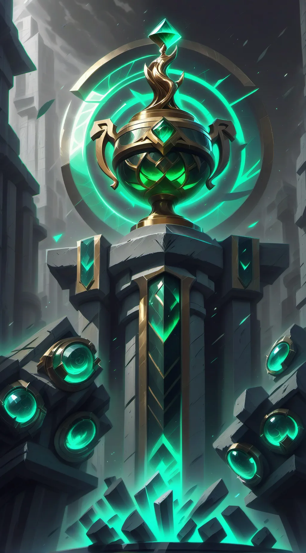 ai character: idkk background