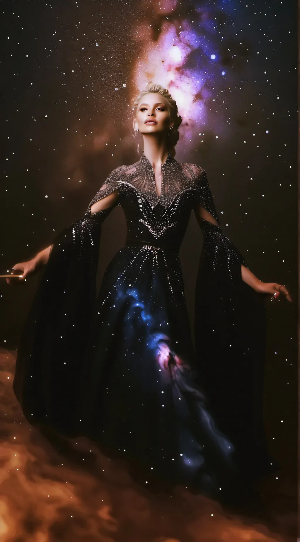 ai character: 4-armed girl background