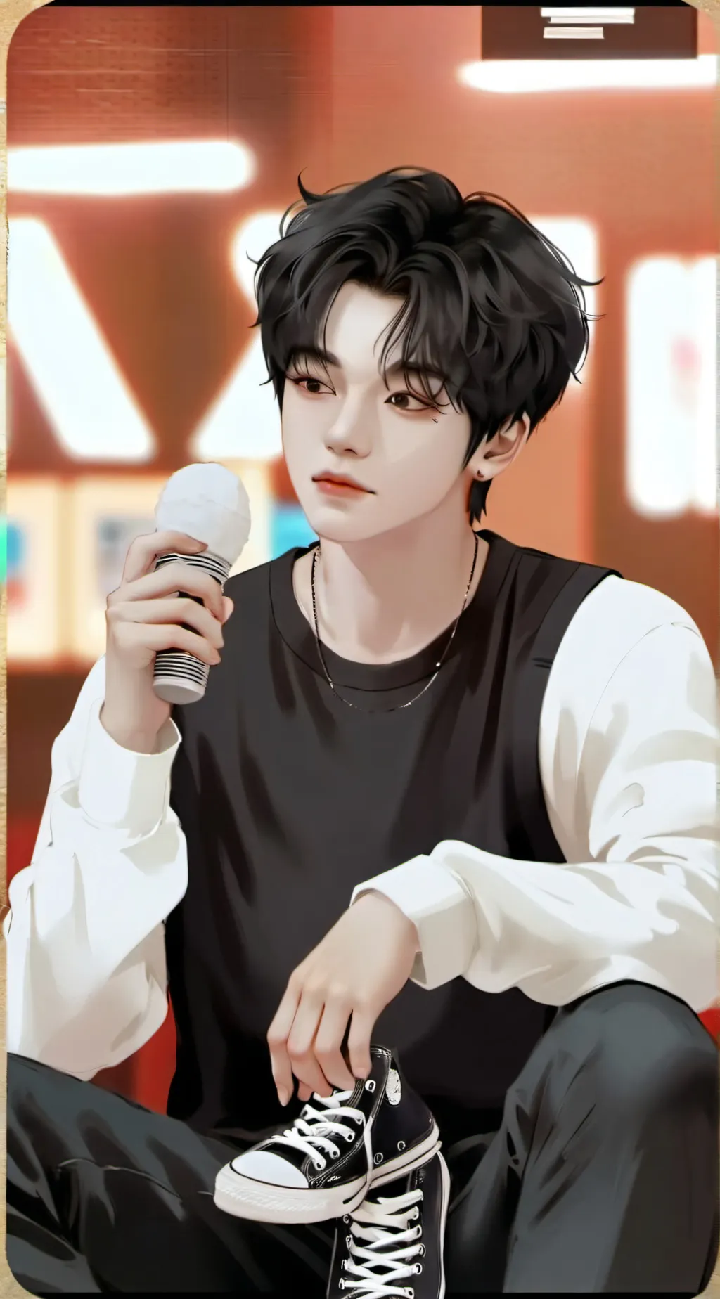 ai character: sebastian background