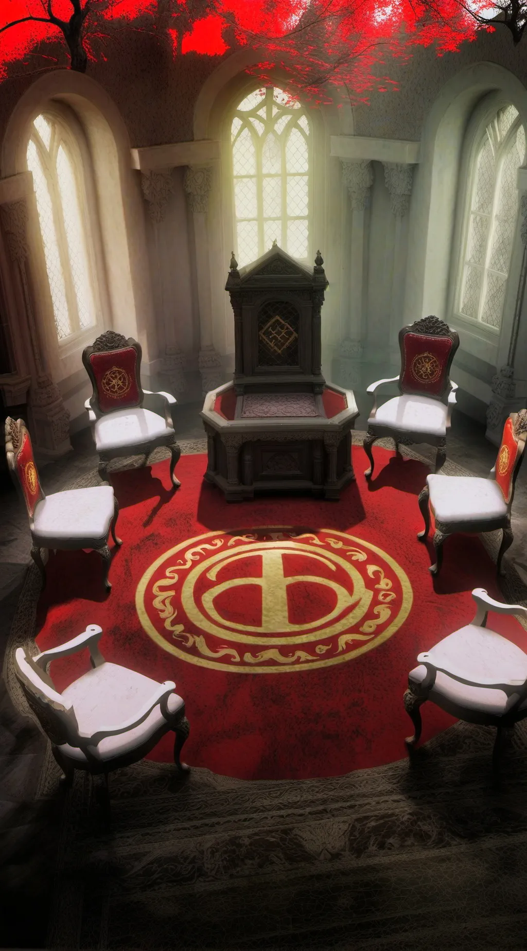 ai character: cult background