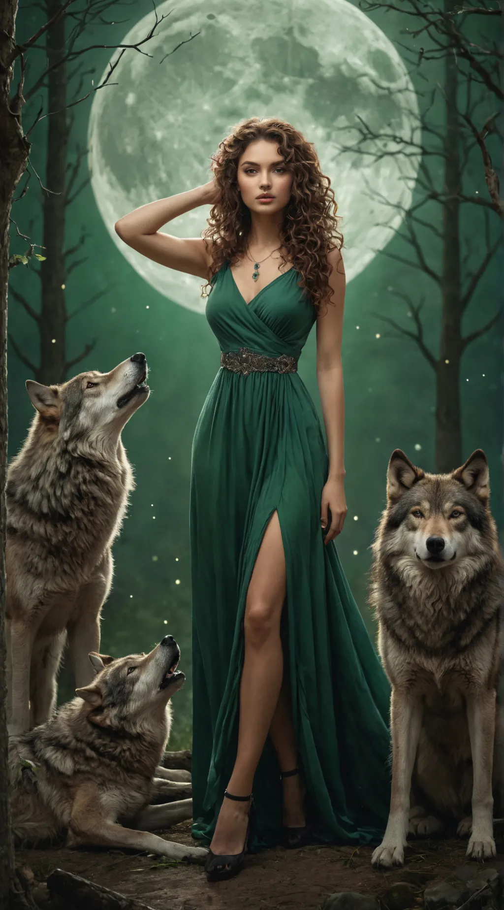 ai character: Nora Blake  background