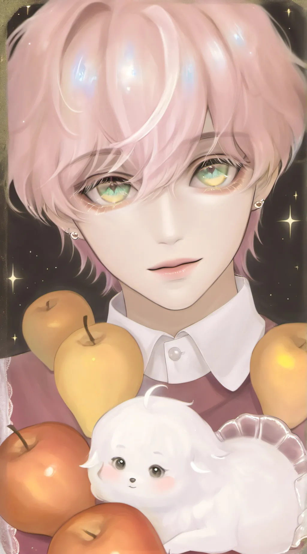 ai character: party with draco background