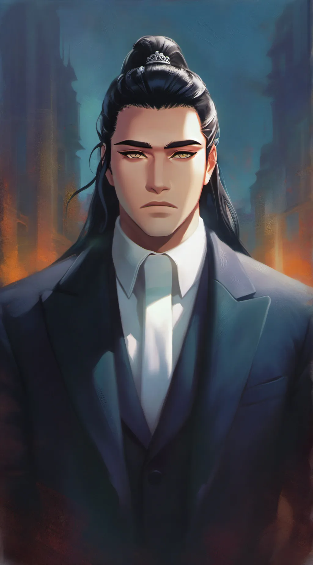 ai character: Adonis background