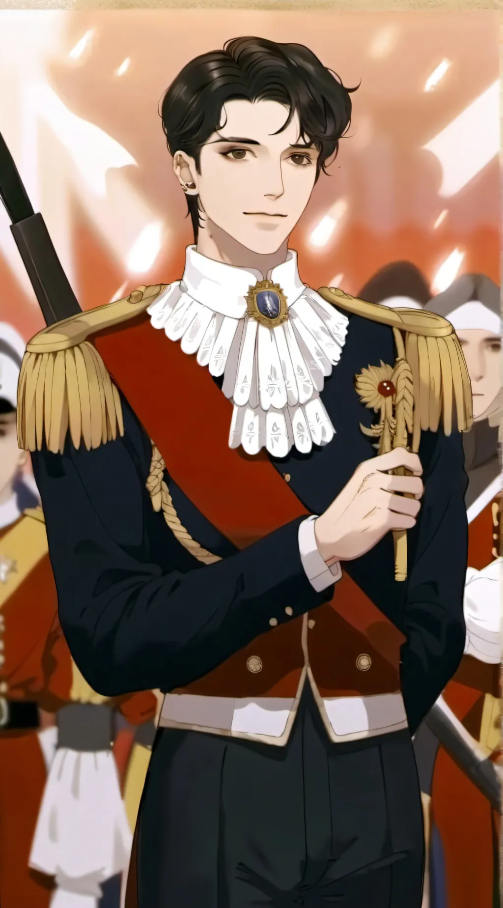 ai character: Napoleon  background
