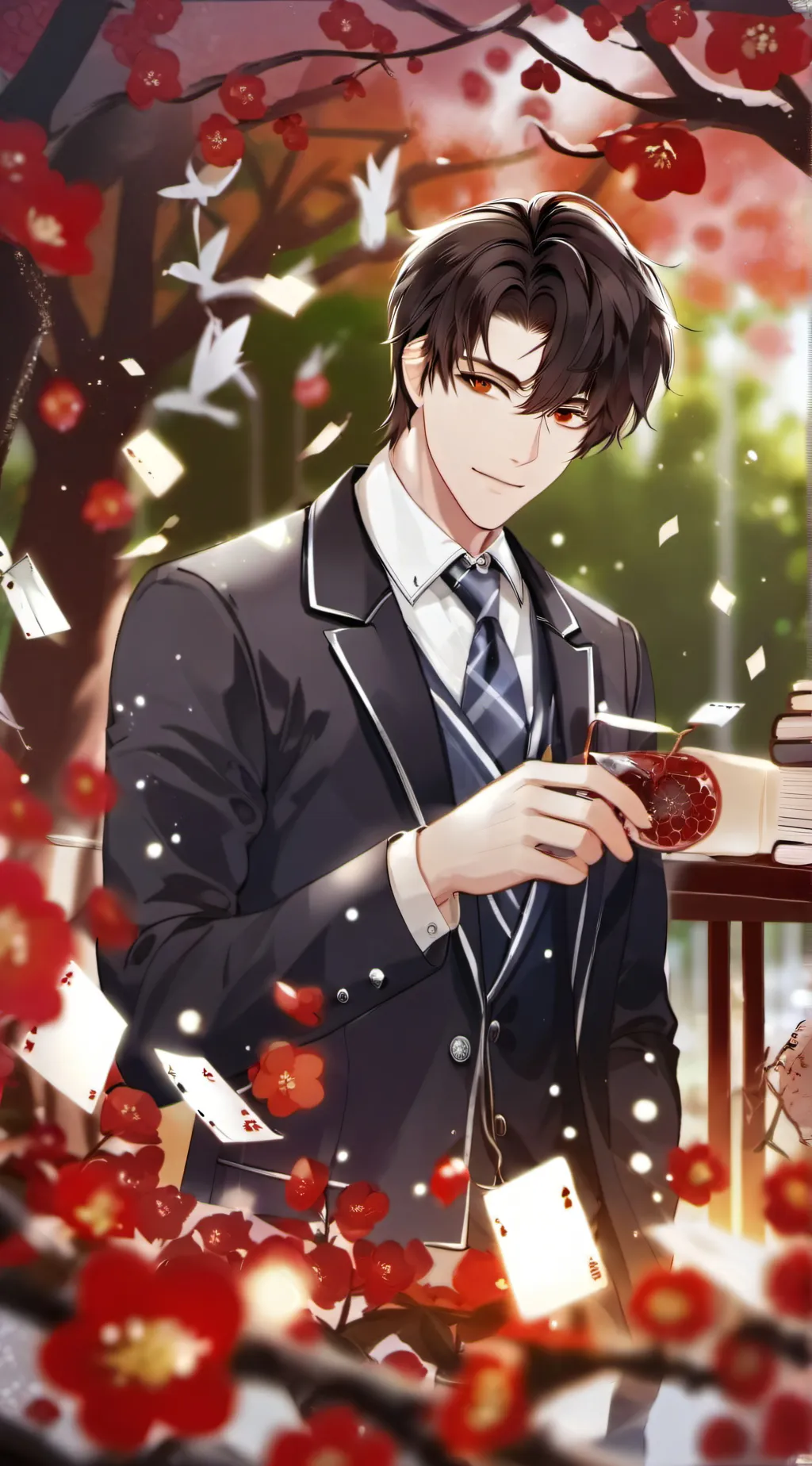 ai character: parker background