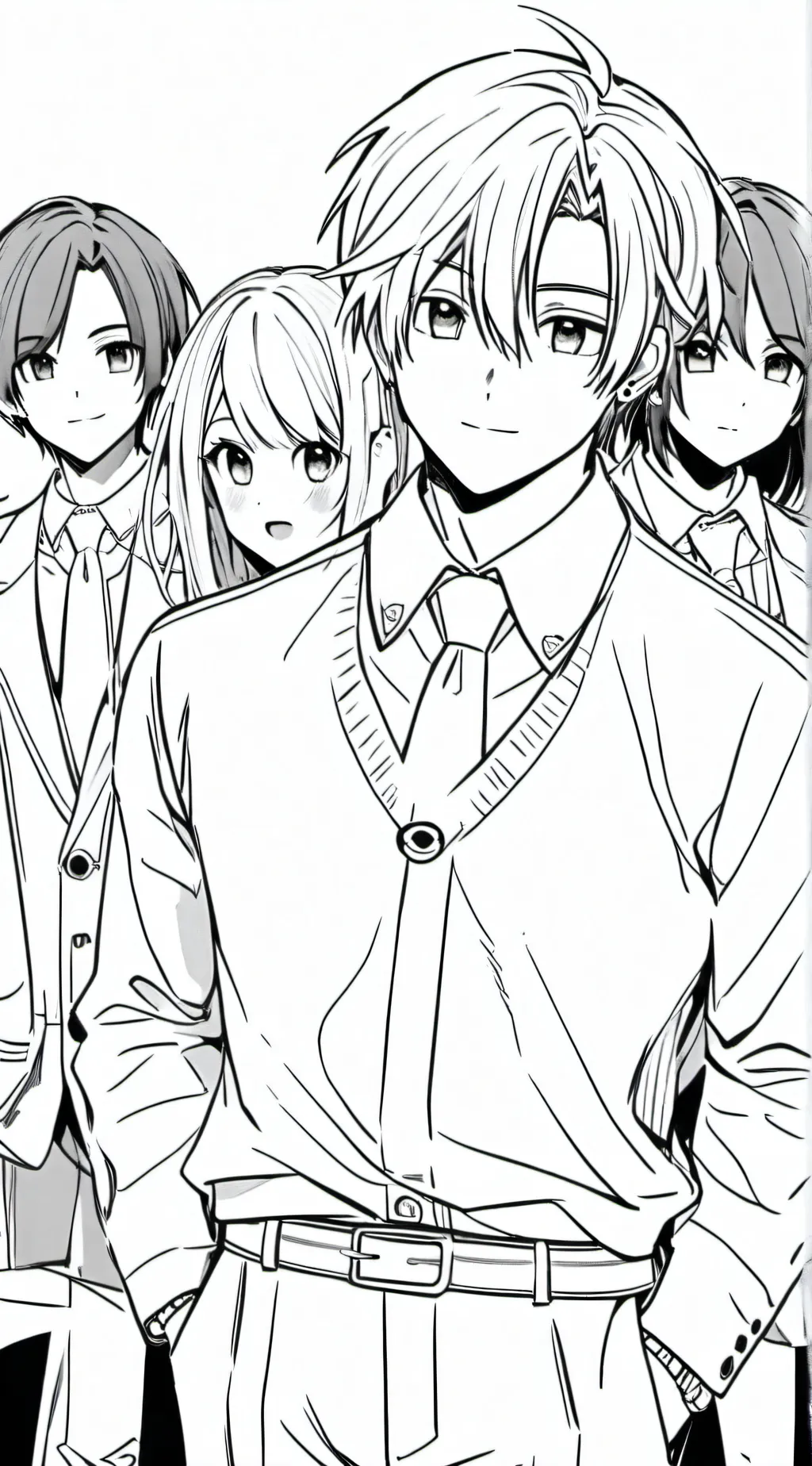 ai character: Rich roblox group background