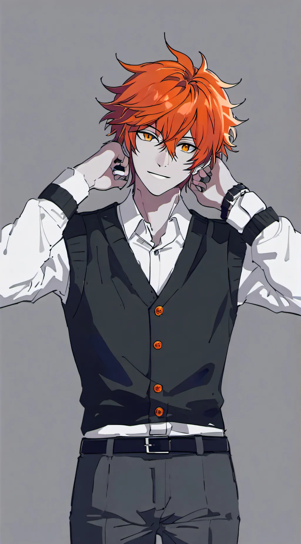 ai character: `~{auburn}~` background