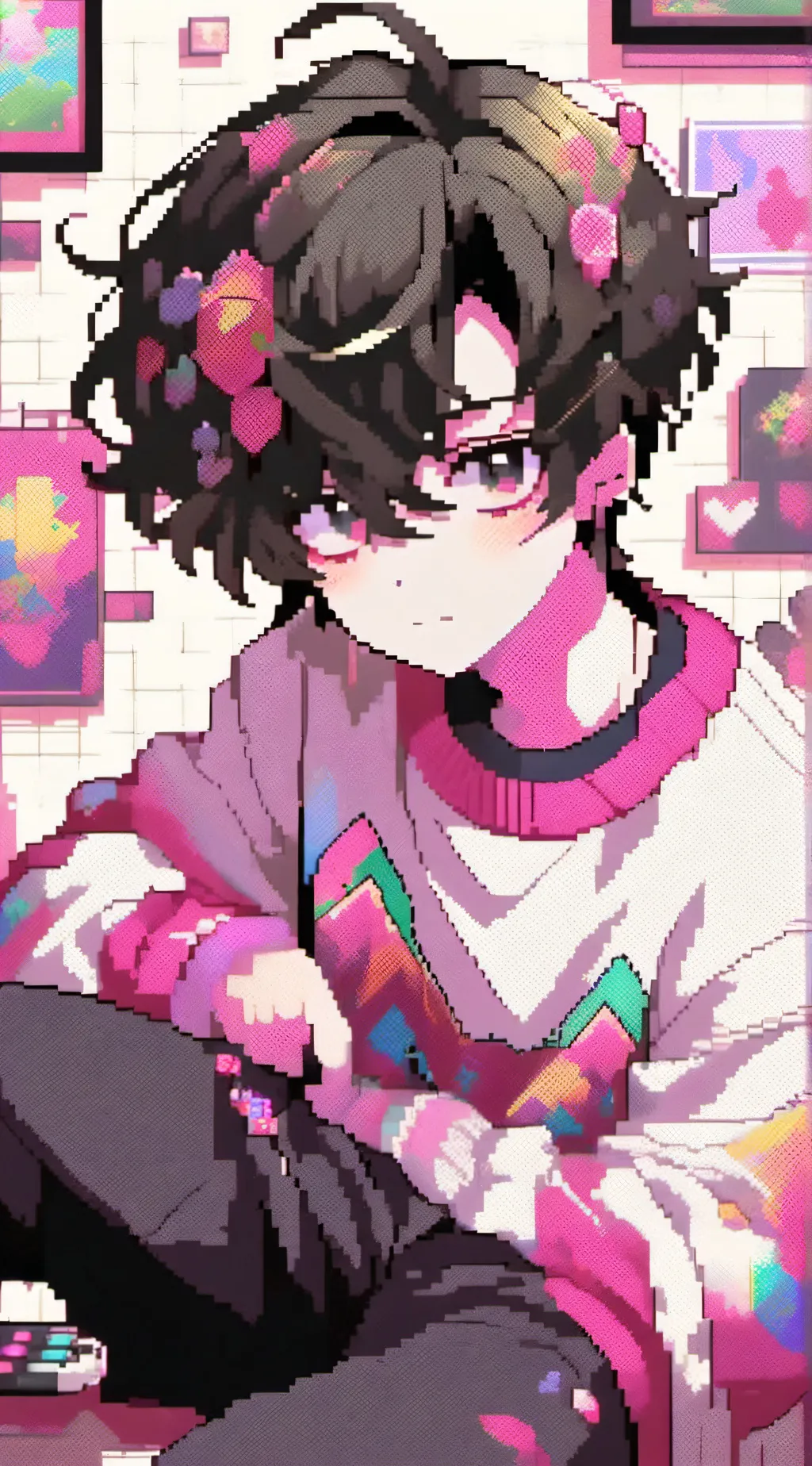 ai character: Jayson  background