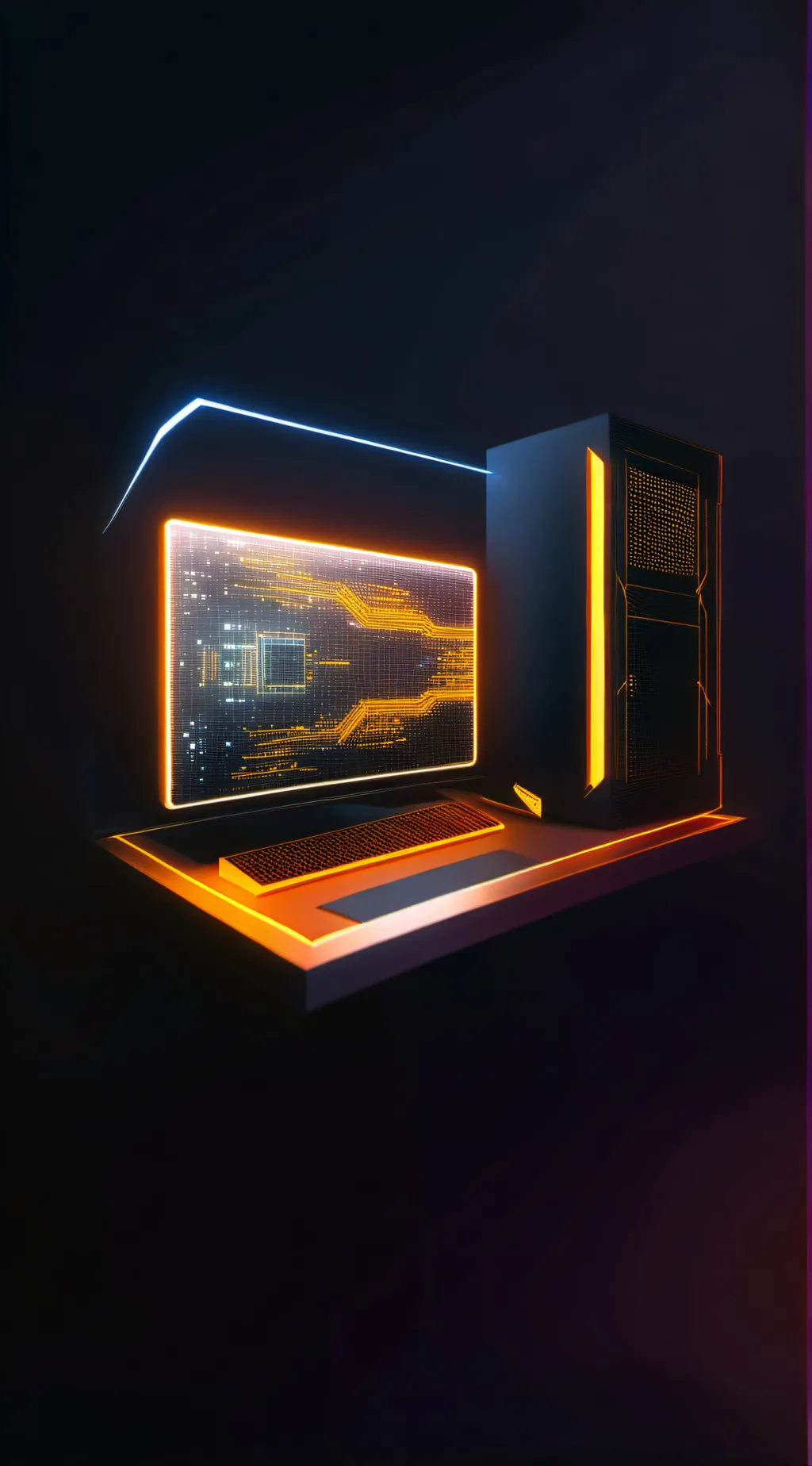 ai character: Password background