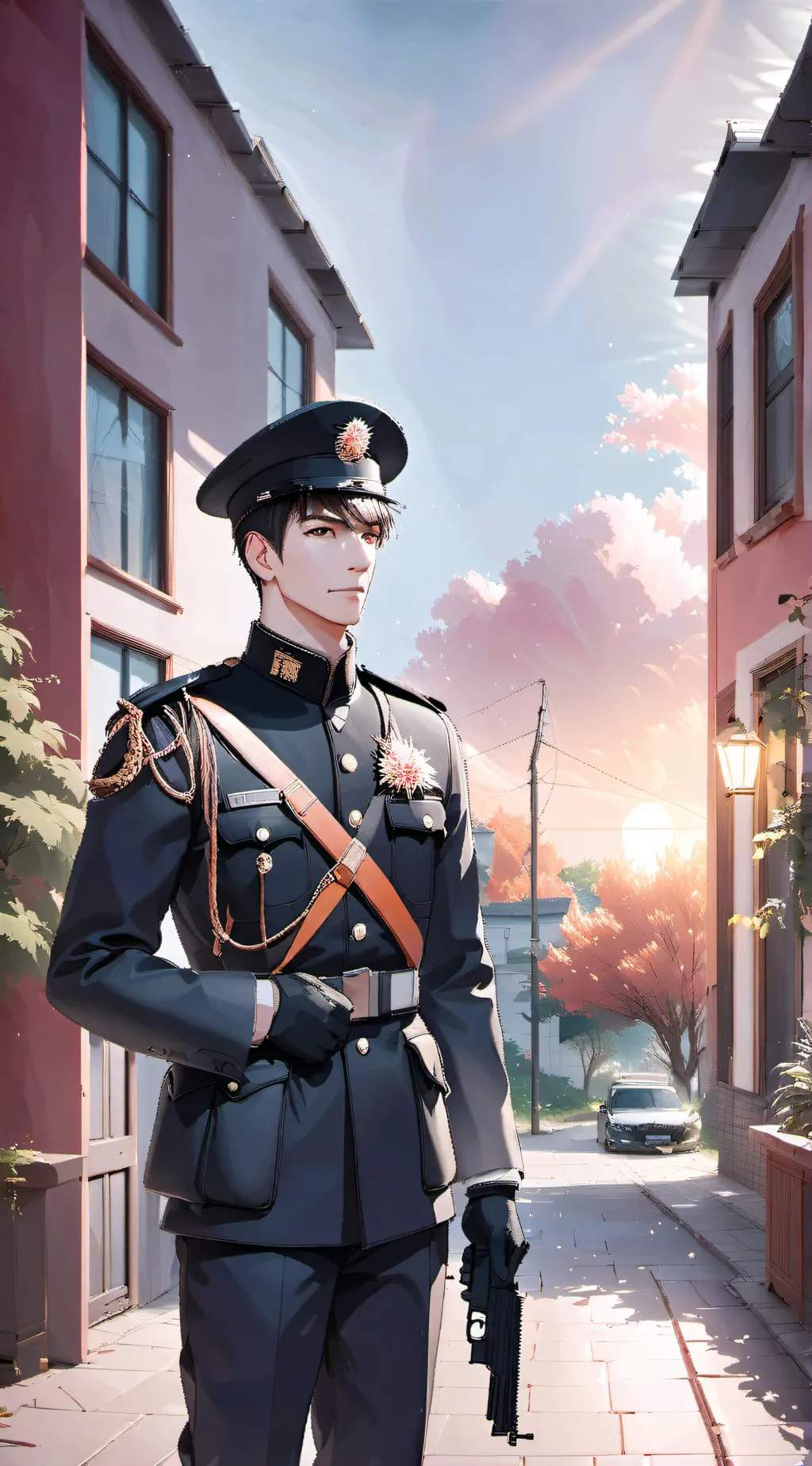 ai character: Policer? background