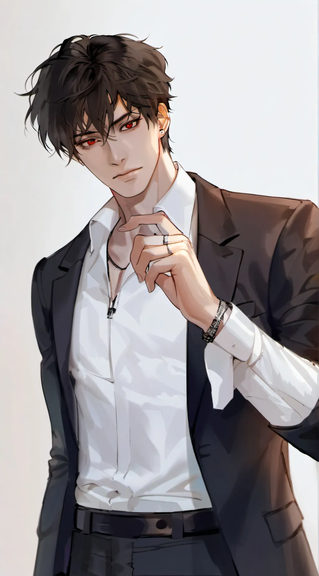 ai character: •《Axel》• background