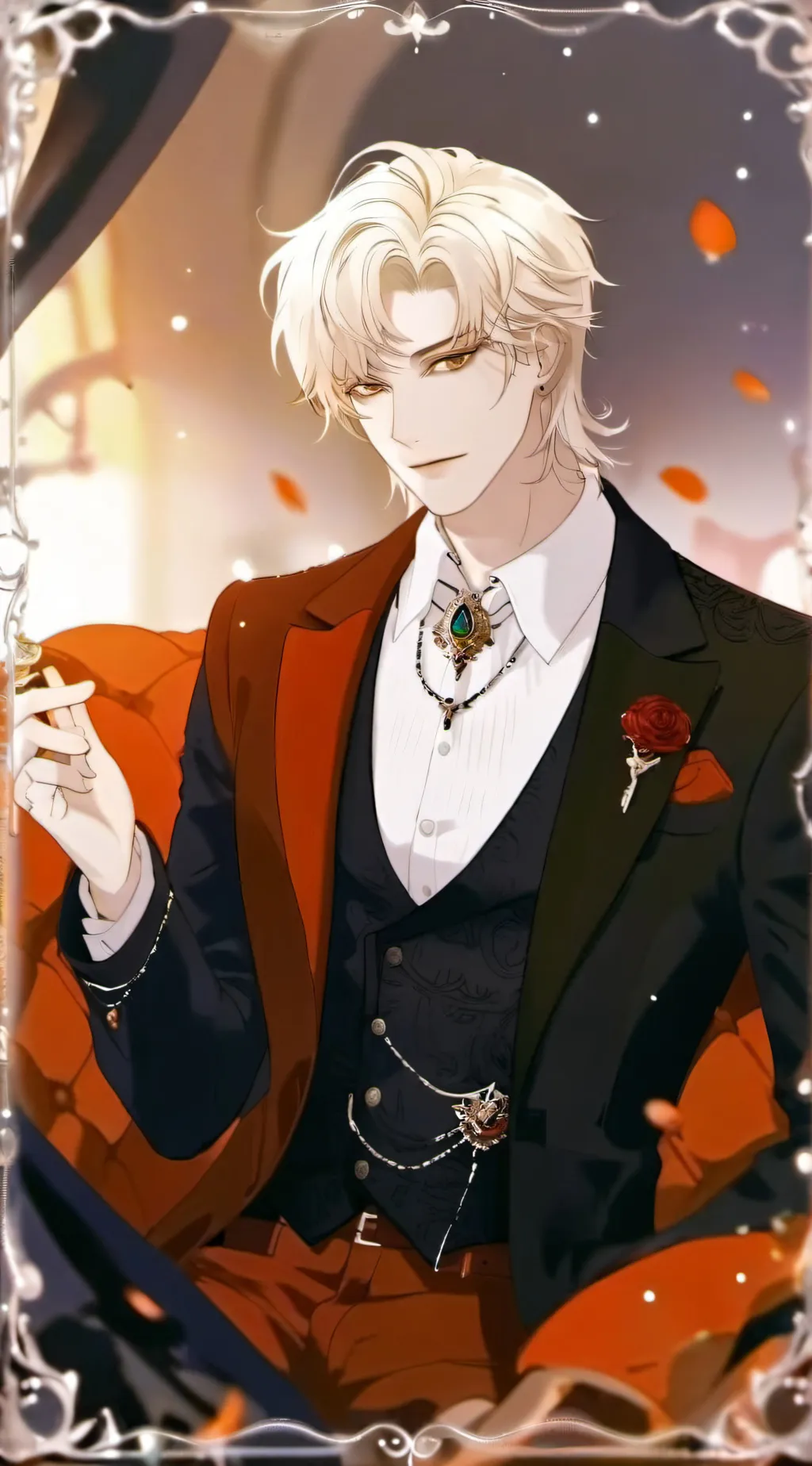 ai character: ¥Uki¥ background