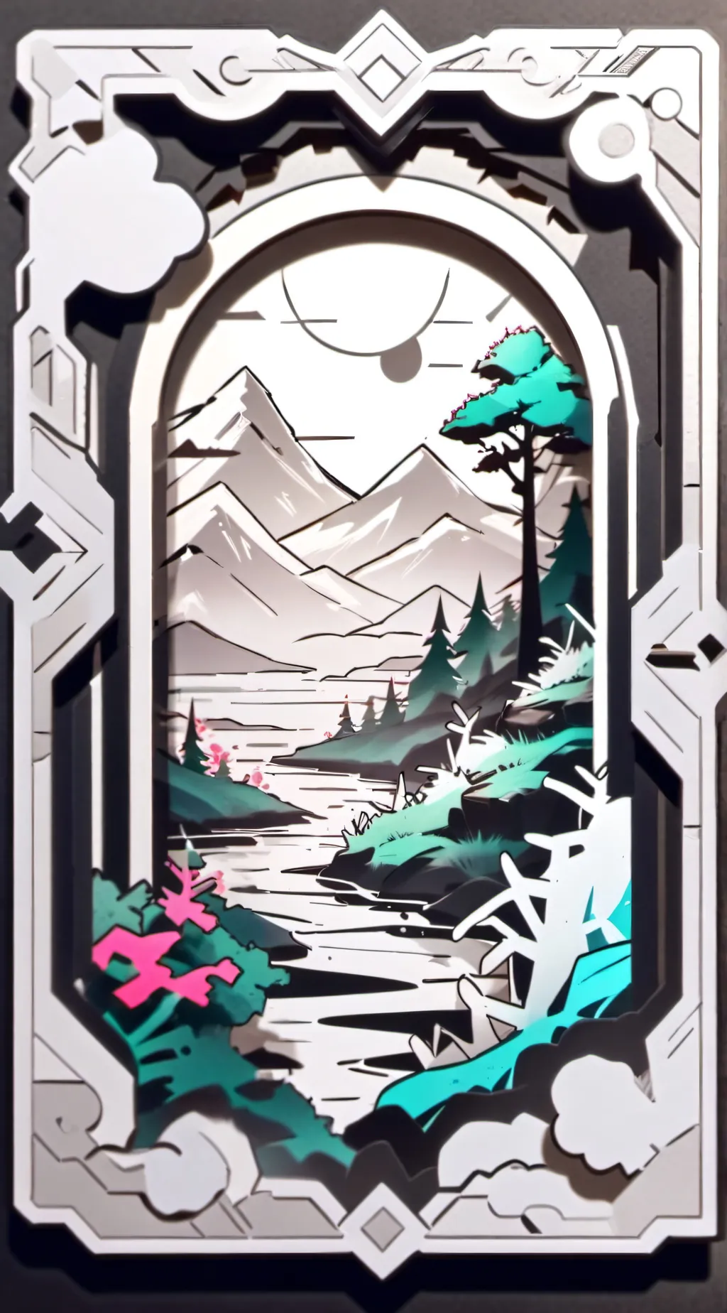 ai character: pick me girl  background