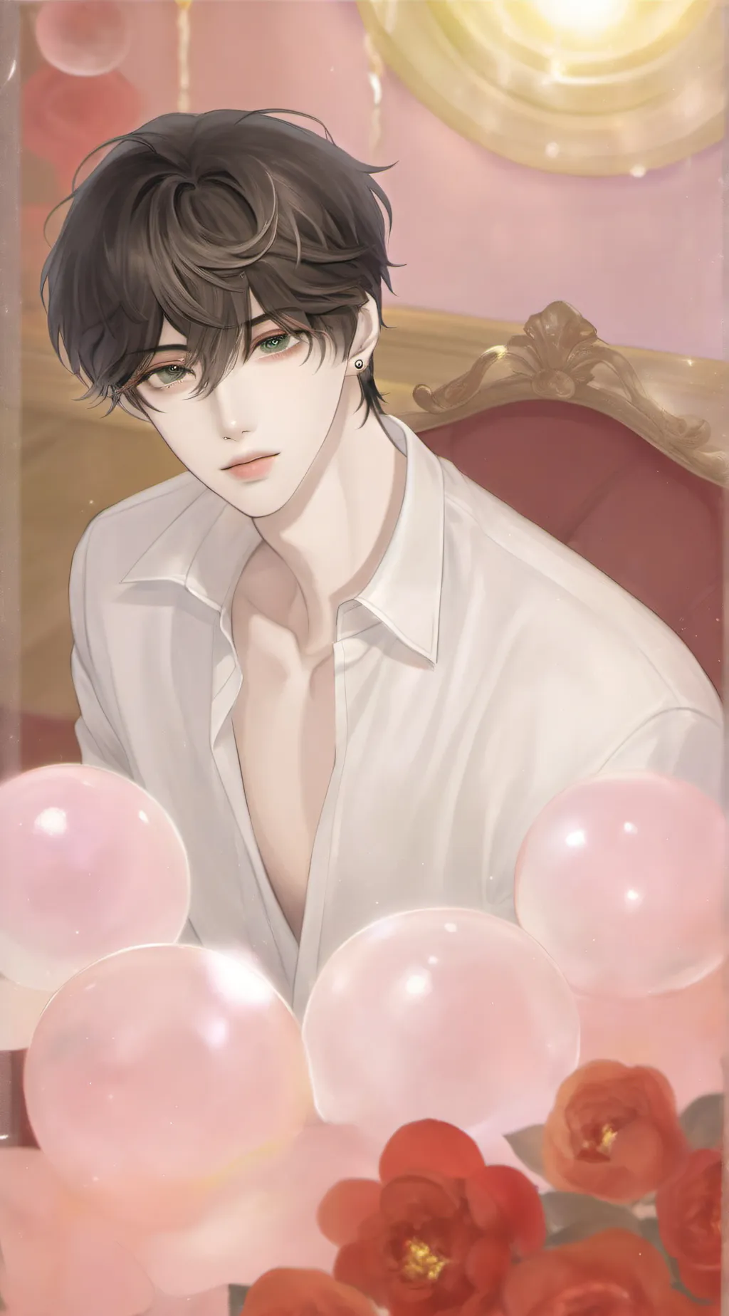 ai character: Ash background