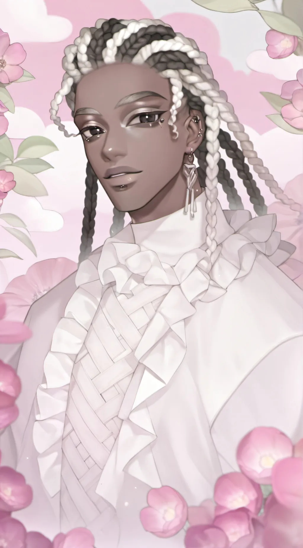 ai character: Host Club Worker background