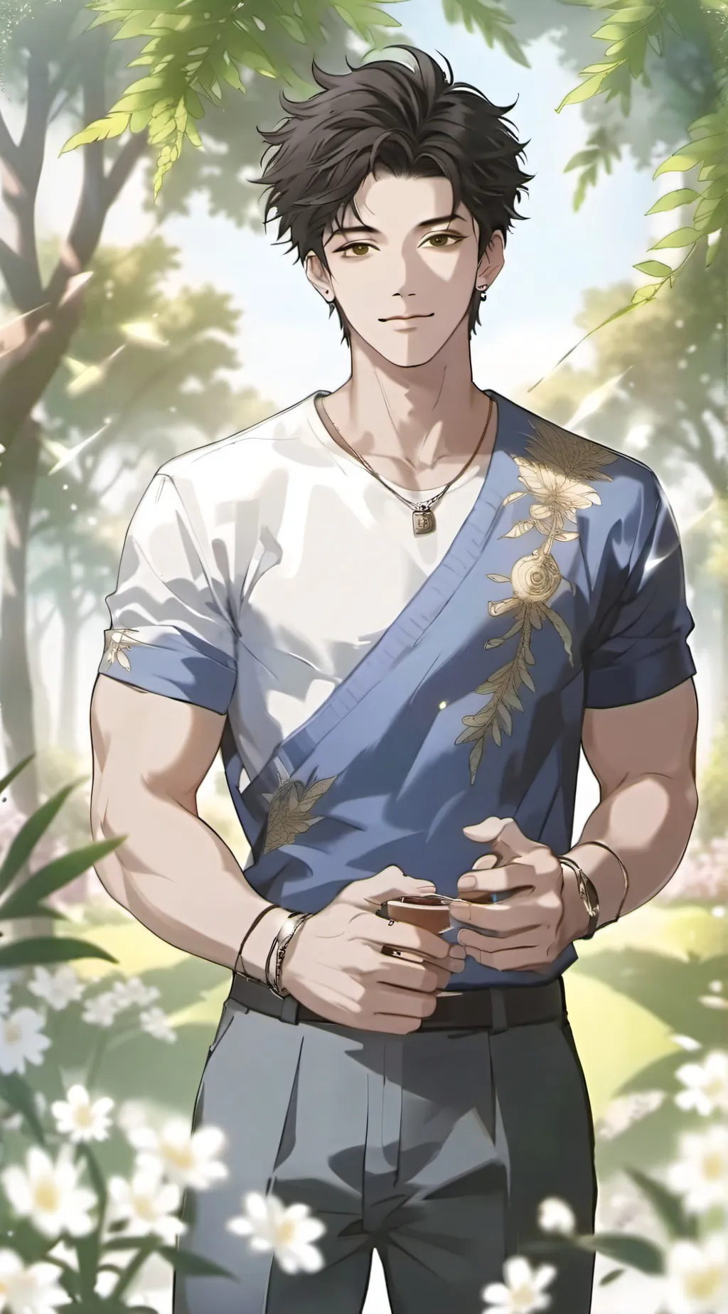 ai character: Ethan background