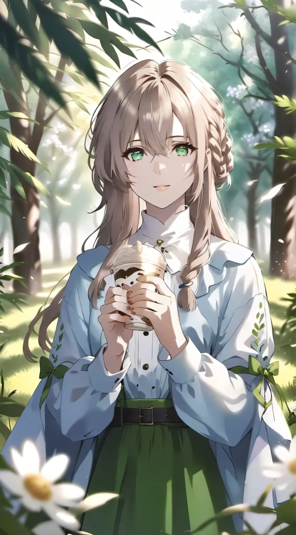 ai character: estrella  background