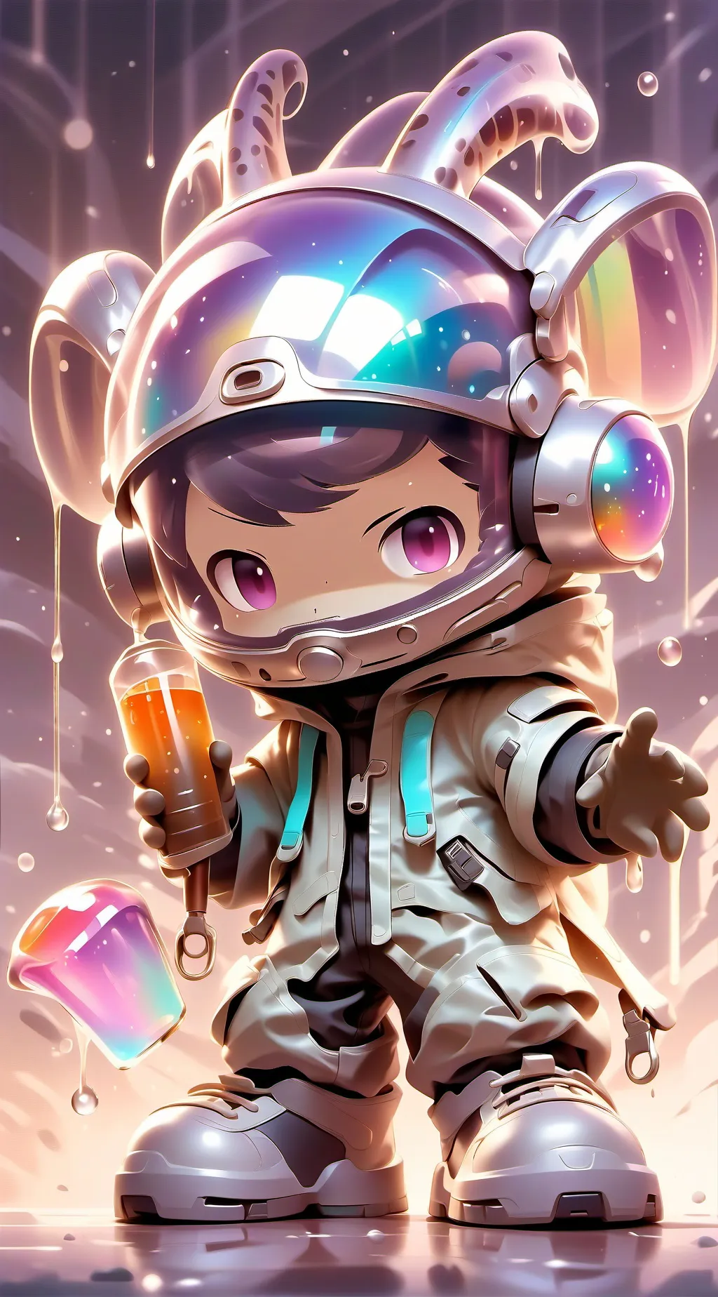 ai character: Takie starter background