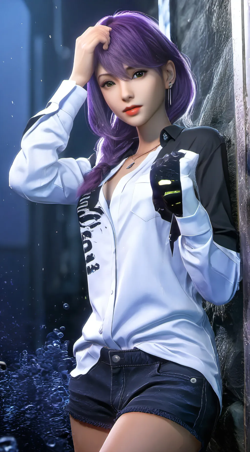 ai character: Ariana background