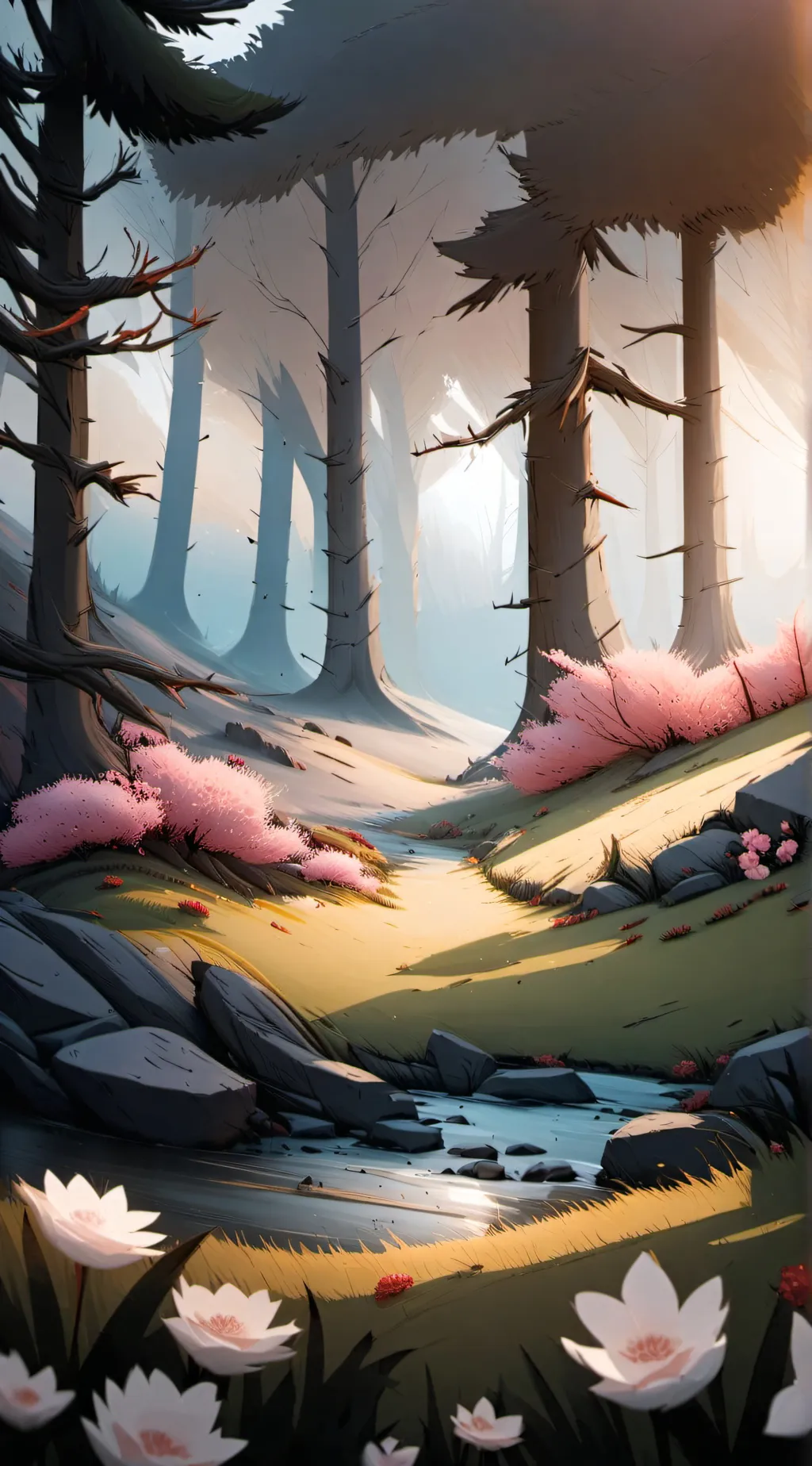 ai character: OC Lore 📜🌸 background