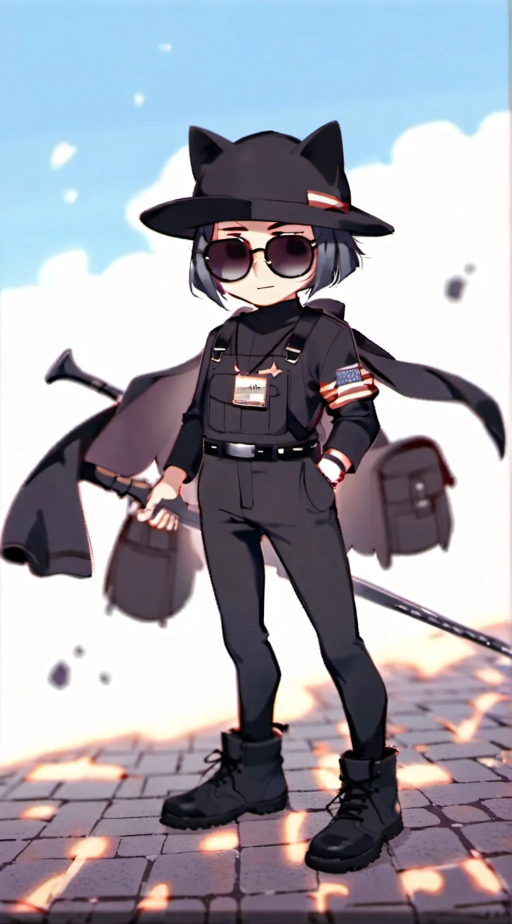 ai character: Country human  background