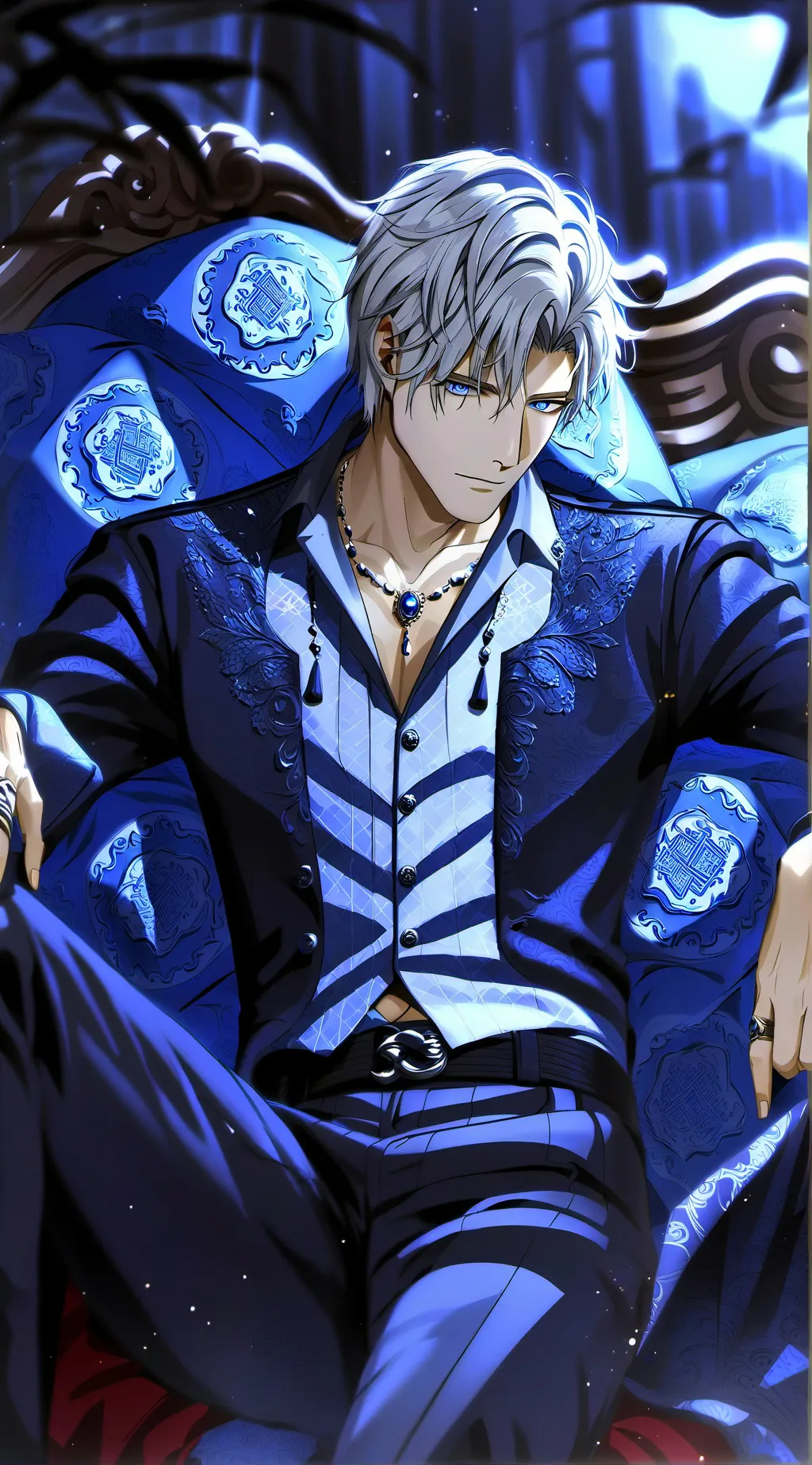 ai character: James Richard background