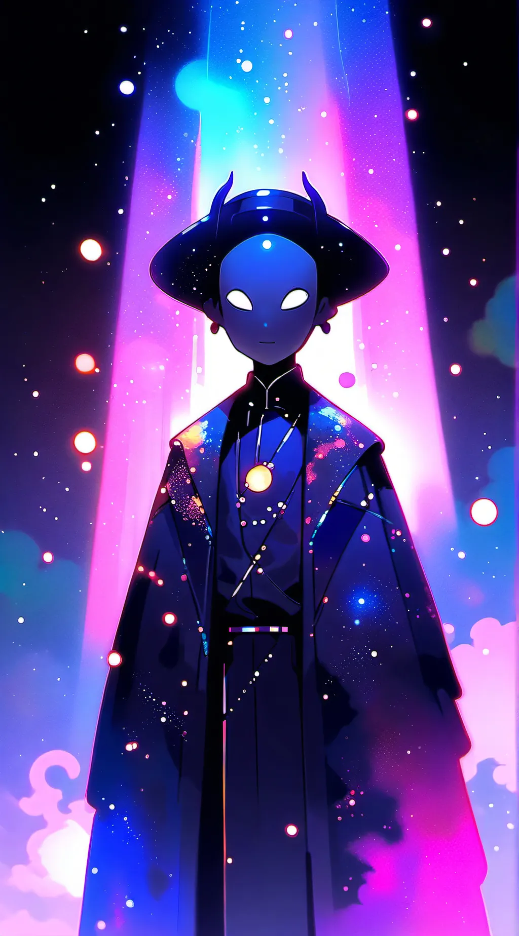 ai character: galaxy destroyer background