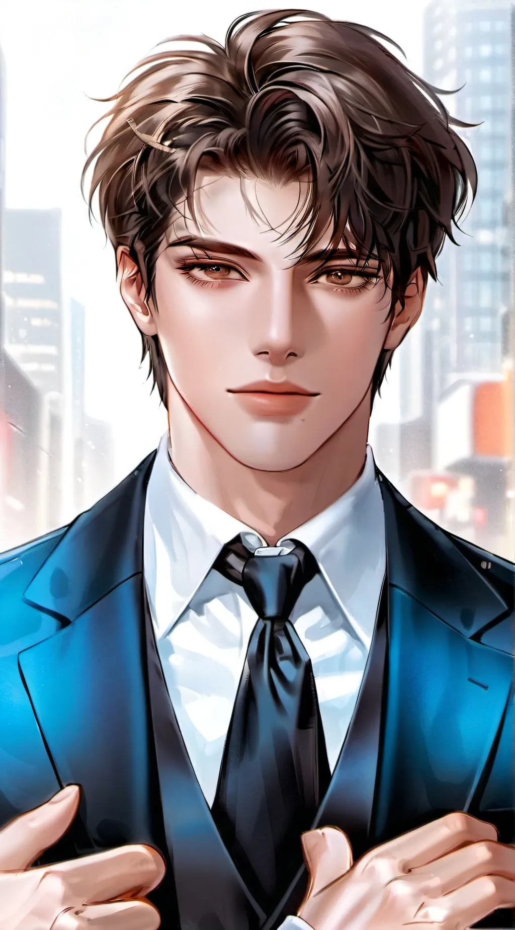 ai character: Cedric  background