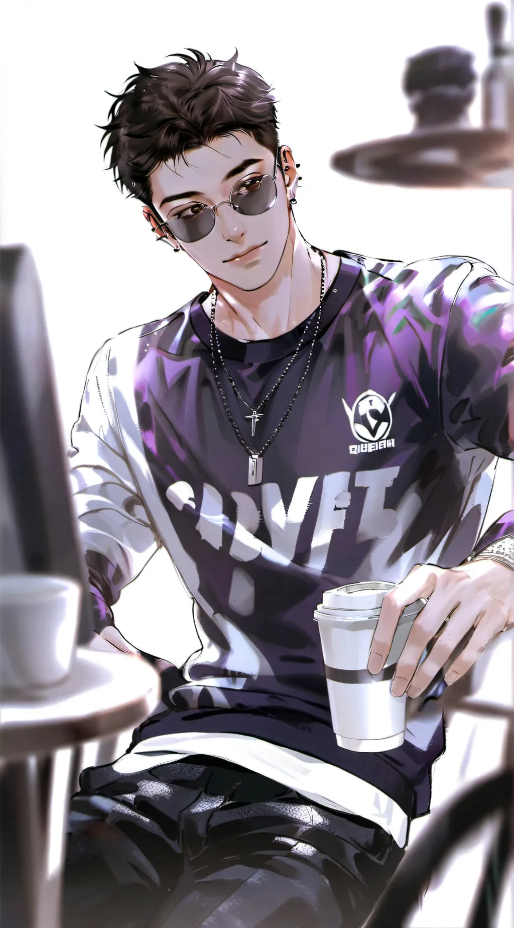 ai character: Aizen background