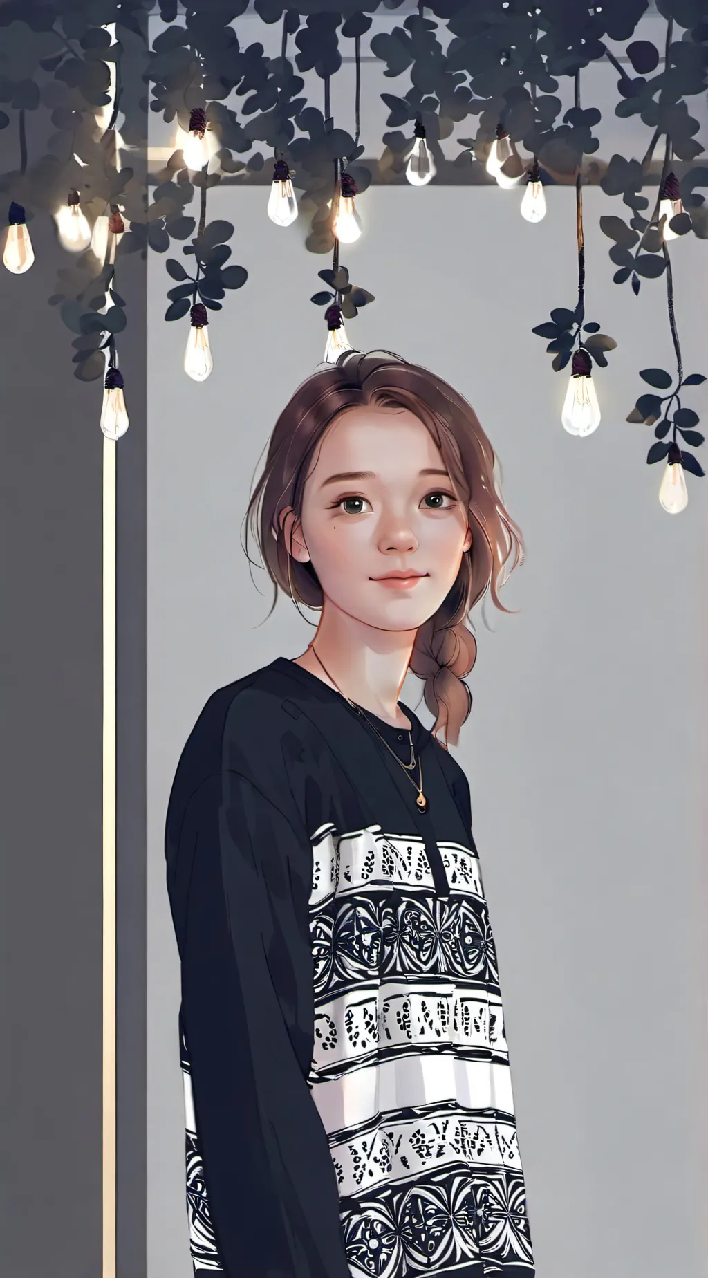 ai character: Melody background