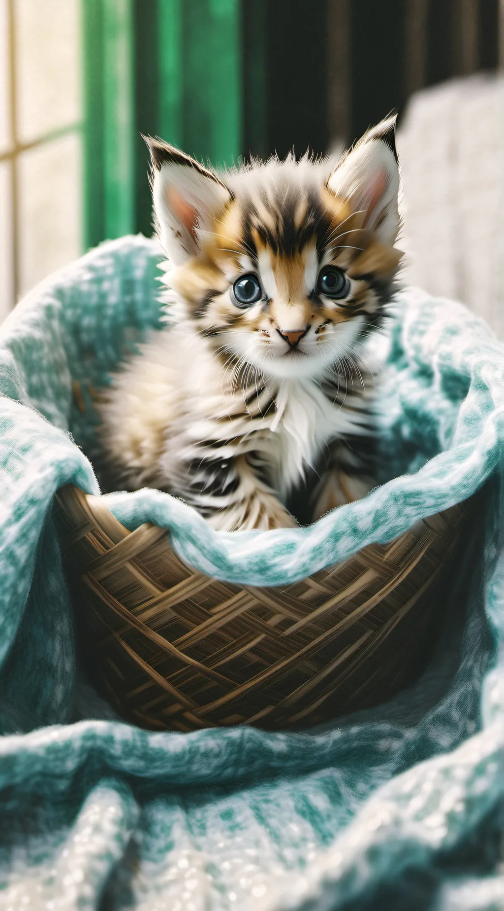 ai character: Newborn Kitten background