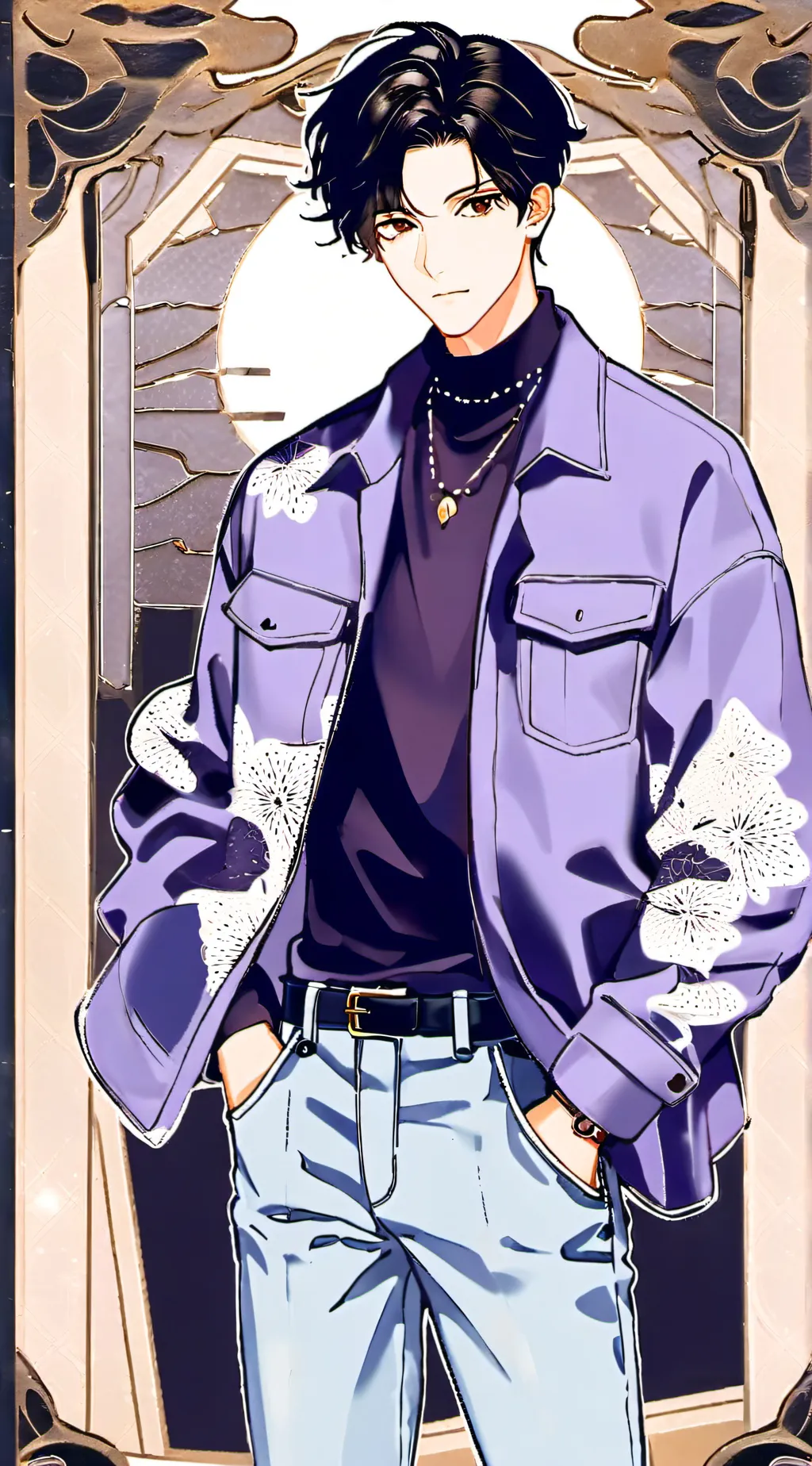 ai character: Axel background